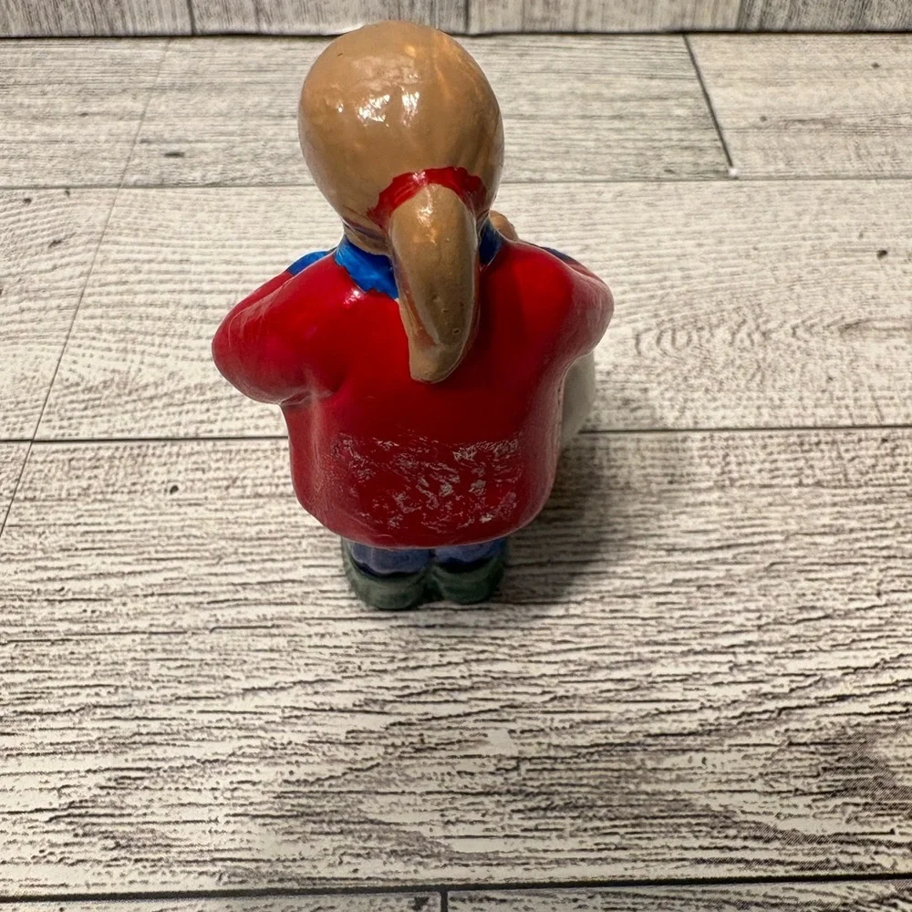Department 56 Colorful Ceramic Figurine with Duck